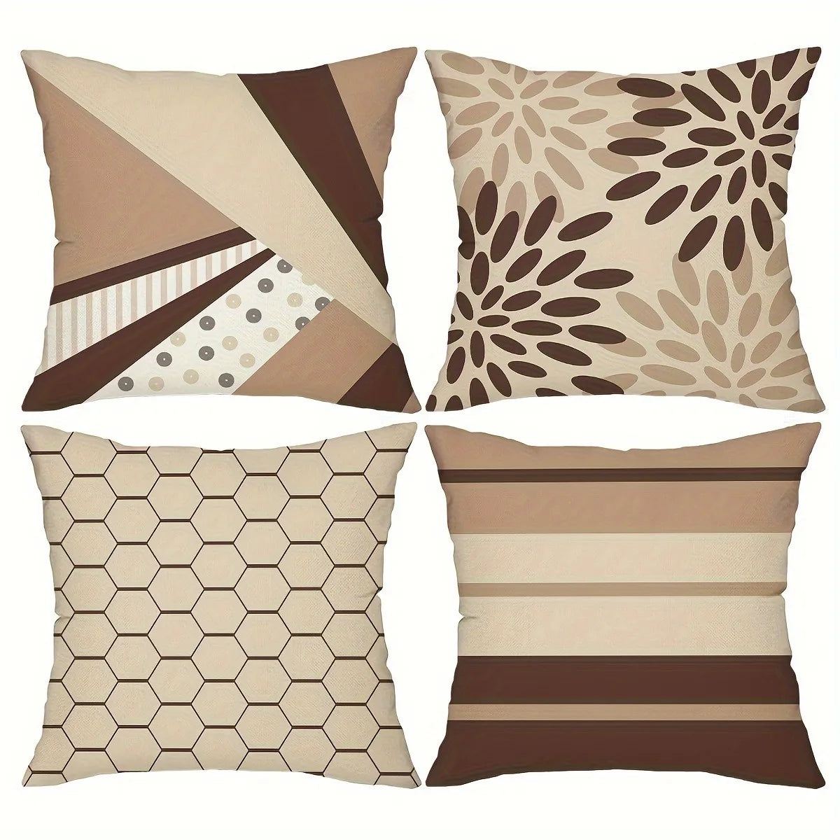 Fashionable Geometric Cushion Cover - Living Room Essential