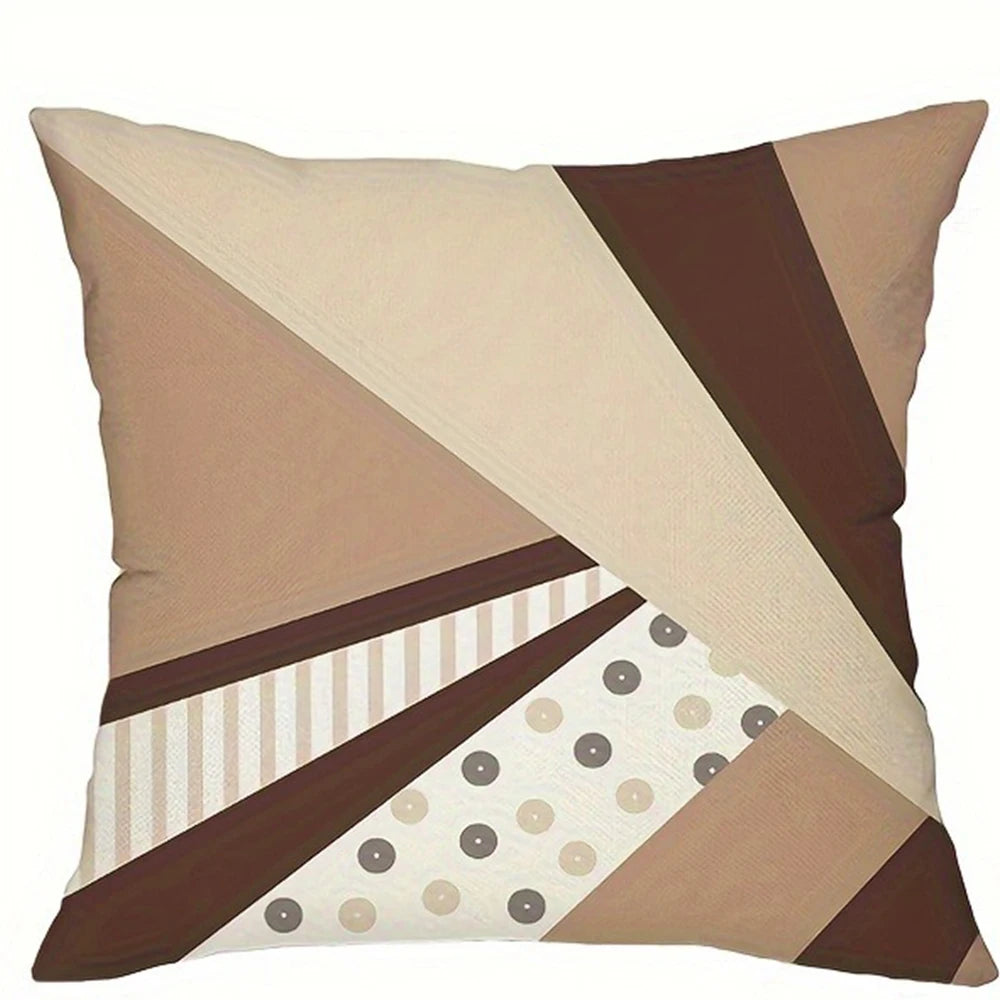 Fashionable Geometric Cushion Cover - Living Room Essential